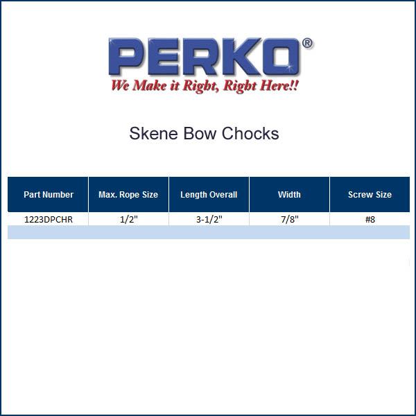 Perko Marine Skene Bow Chocks