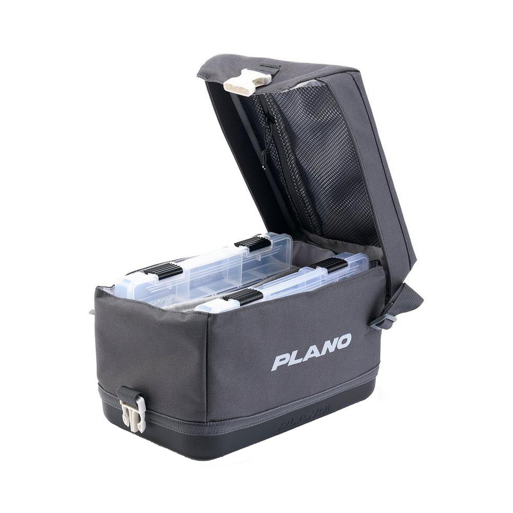Plano Weekend Soft Sider Tackle Bag 3500 - Slate - PLAWKND3500GBSSSLATE - Clinch River Fishing USA