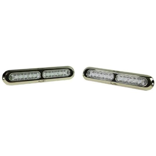 PLASHLIGHTS Poquito 60W Underwater Transom Light - RGB - Pair - W/ Controller | PL-UWL-60W-RGB-K *ON SALE