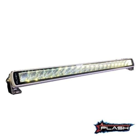 PLASHLIGHTS 20" SRX2-Series Single Row LED Light Bar - White Housing | SRX2-20-WHT - Clinch River Fishing USA