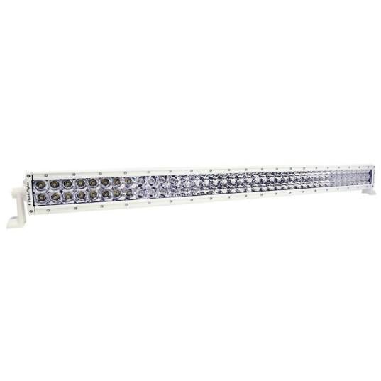 PLASHLIGHTS 40" XX-Series LED Light Bar - 5W - Curved - White Housing | XX-40-5W-WHT-R - Clinch River Fishing USA