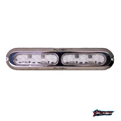 PLASHLIGHTS Poquito 60W Underwater Transom Light - Green - Pair | PL-UWL-60W-GRN-K - Clinch River Fishing USA