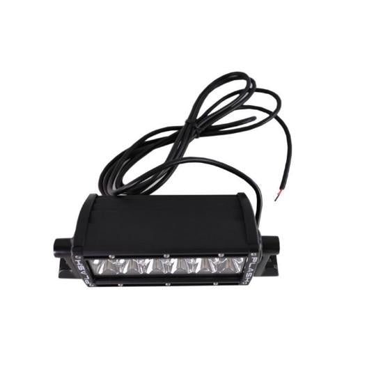 PLASHLIGHTS 6" XX-Series LED Light Bar Marine Blk  Housing (5W)