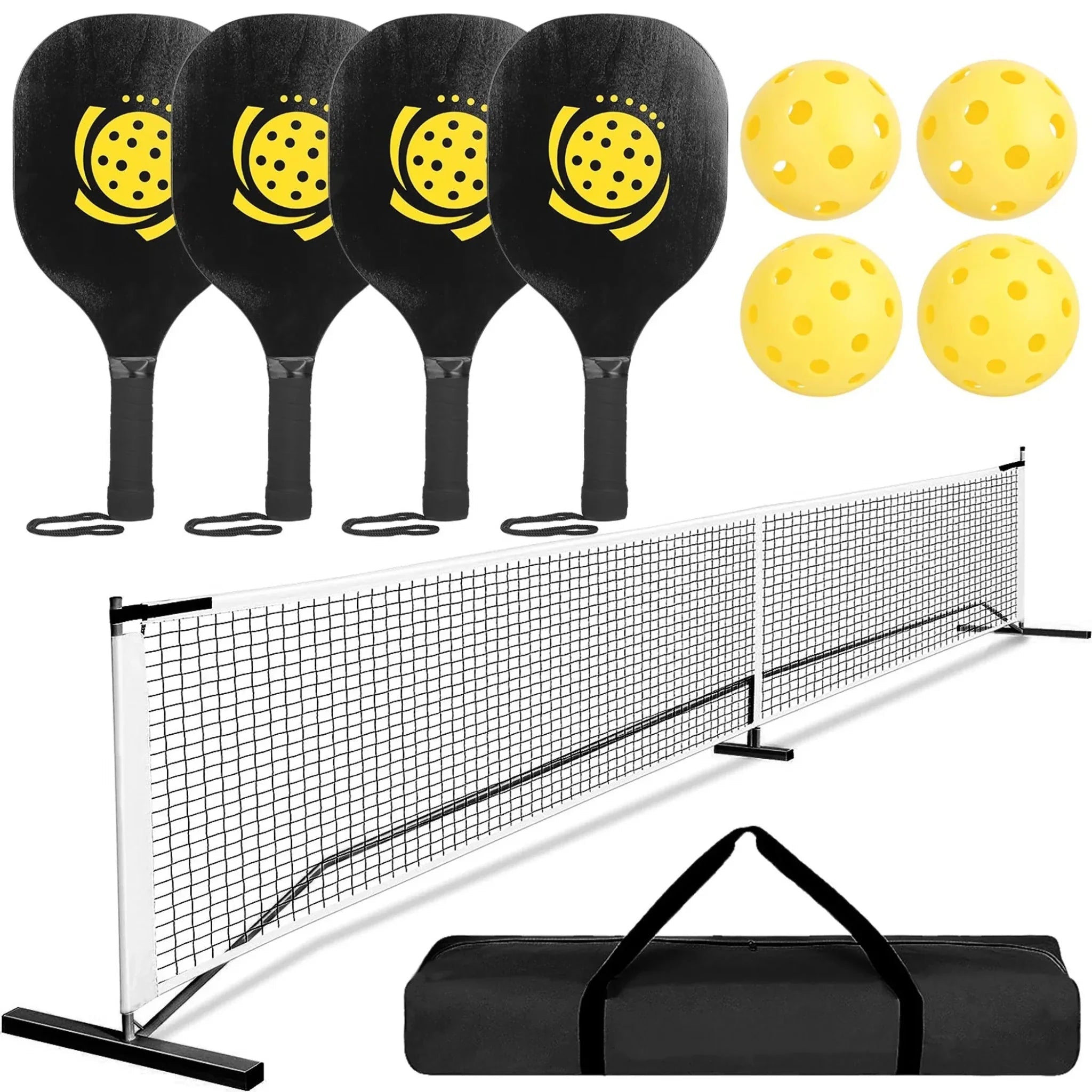 Portable Pickleball Net Set 22ft Regulation - Clinch River Fishing USA