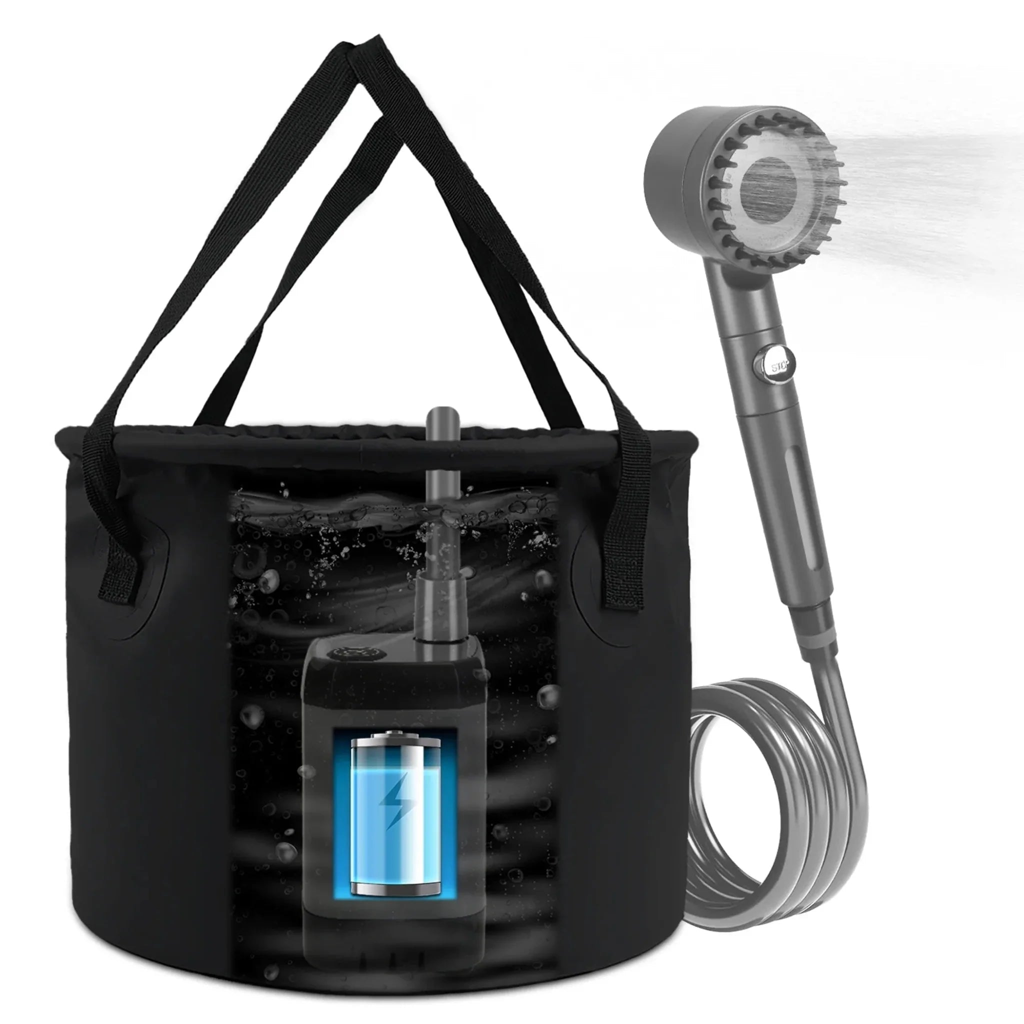 Portable Shower for Camping - Clinch River Fishing USA