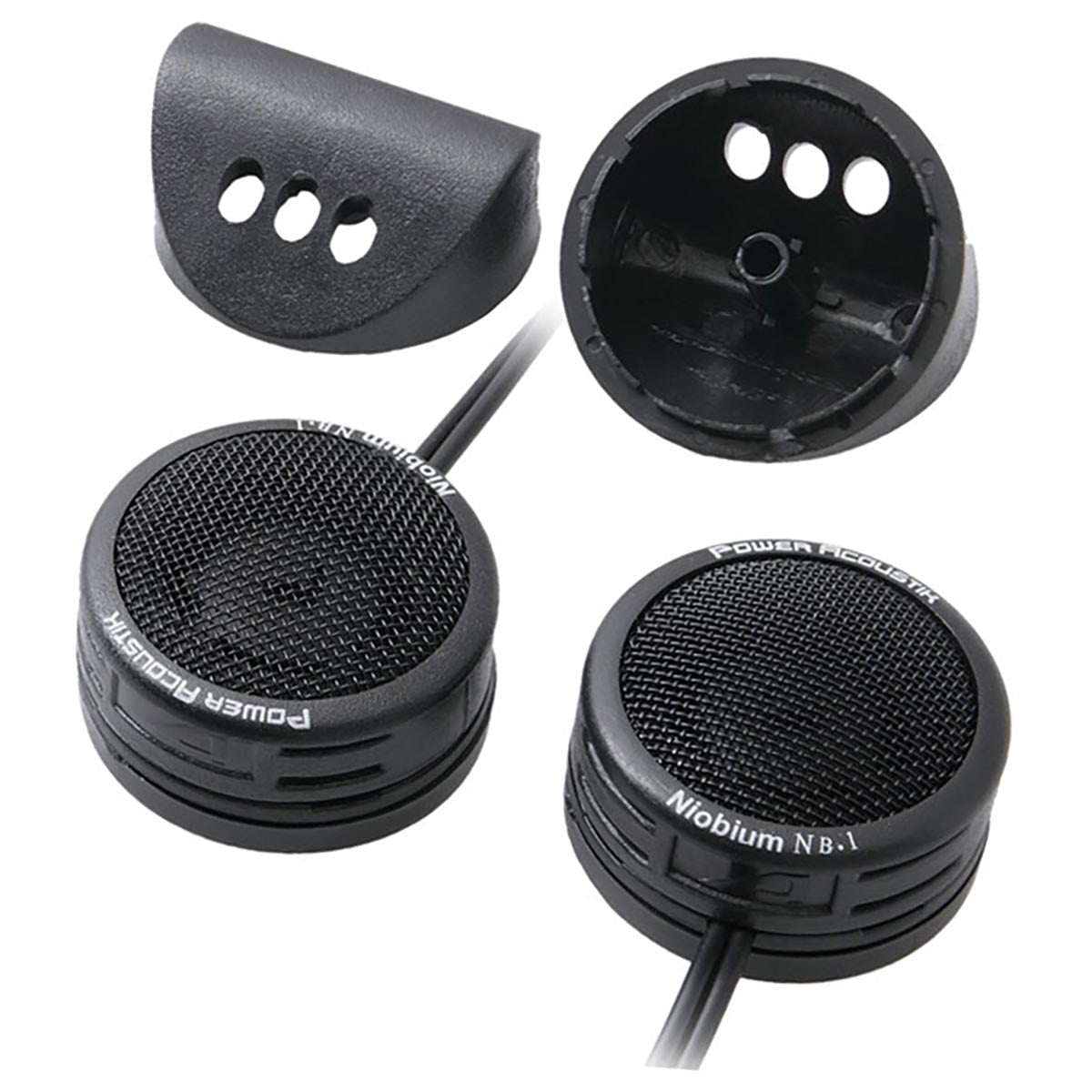 POWER ACOUSTIK 1" TWEETERS (Sold in pairs) 200 WATT2-WAY MOUNT; BUILT-IN XOVER - Clinch River Fishing USA