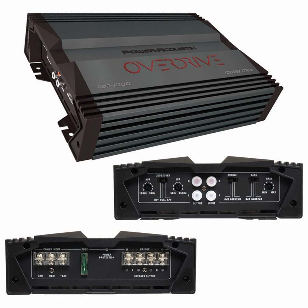 Power Acoustik 1000 Max Watt 2 Channel - Clinch River Fishing USA