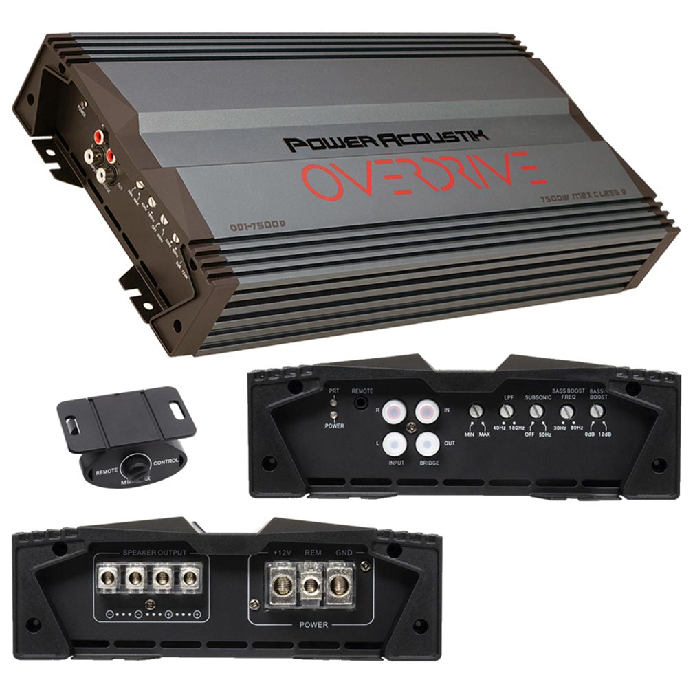 Power Acoustik 7500 Max Watt D Class - Clinch River Fishing USA