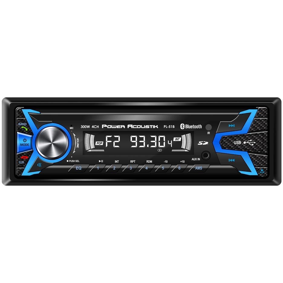 Power Acoustik AM/FM/USB/SD/BT Mechless - Clinch River Fishing USA