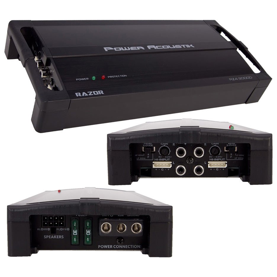 Power Acoustik Class D 4CH 2000W Amplifier - Clinch River Fishing USA