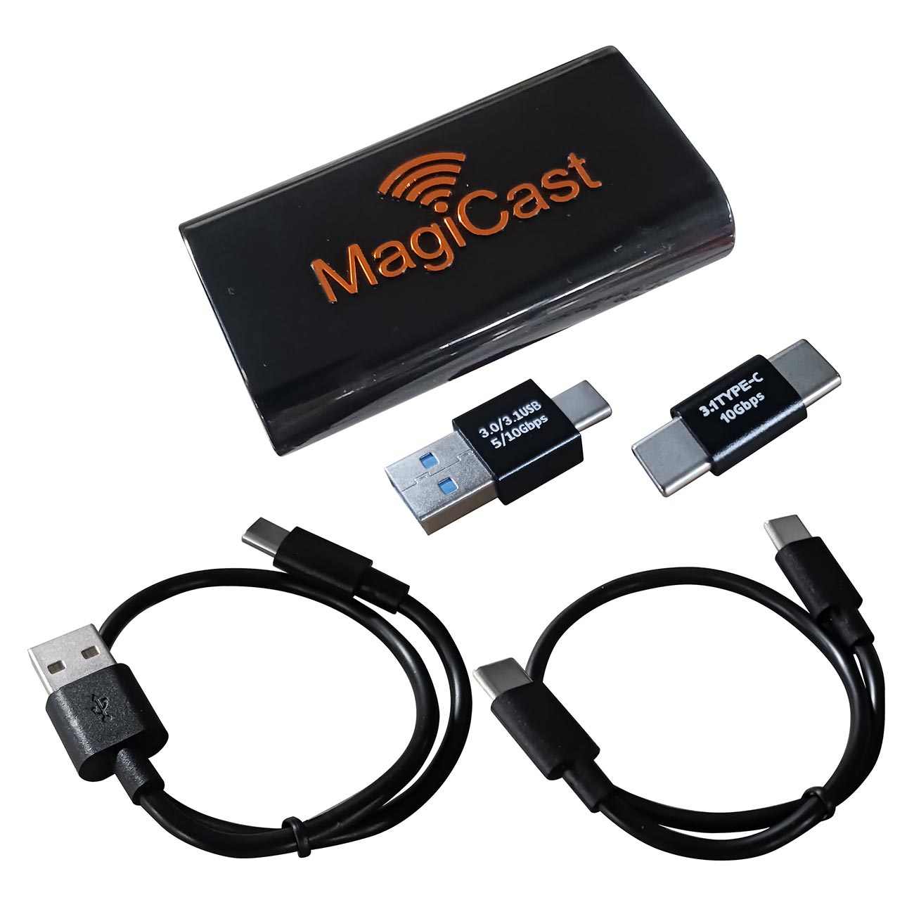 Power Acoustik MagiCast USB Interface - Apple CarPlay/Android Auto Wired to Wireless - Clinch River Fishing USA