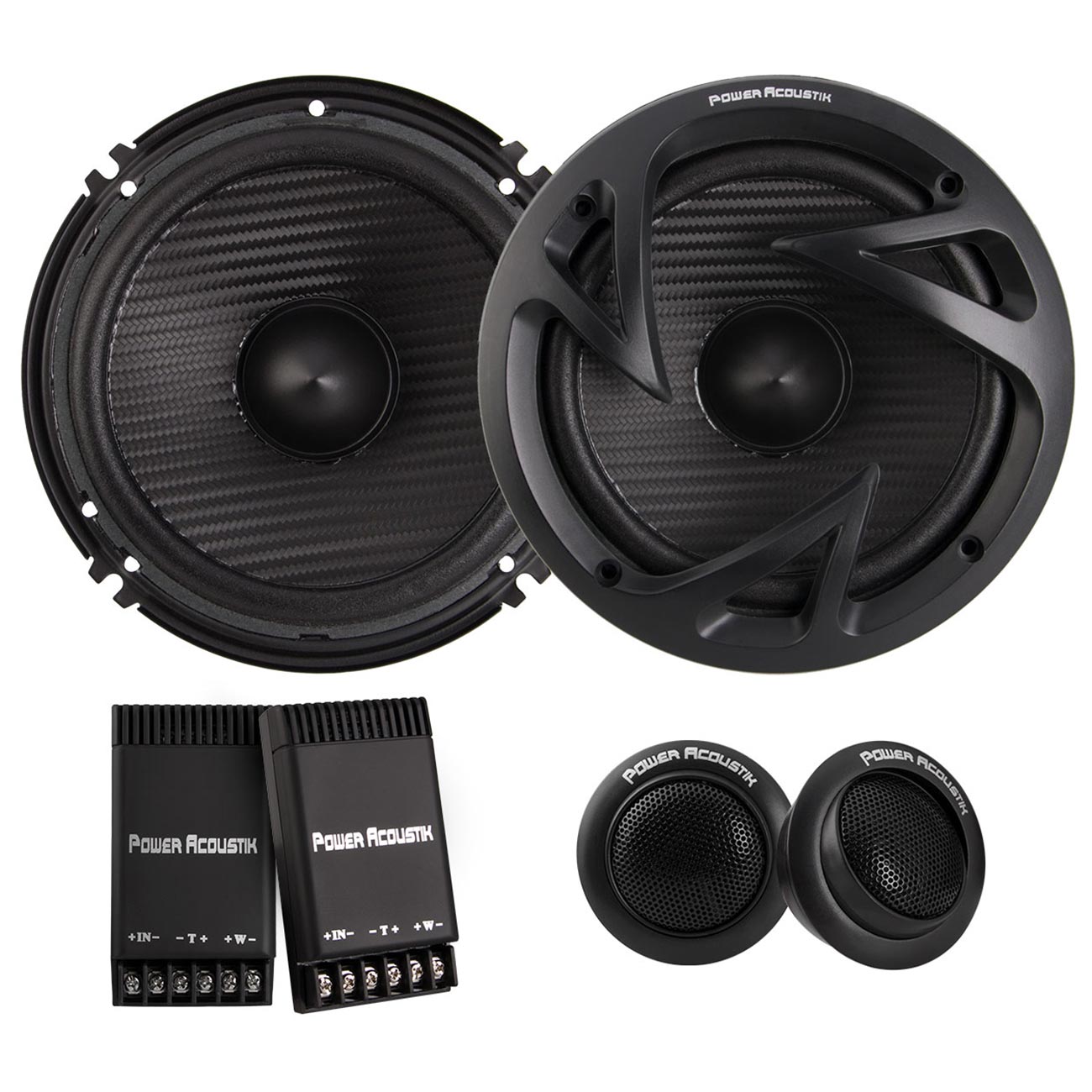 Power Acoustik Reaper 6.5" Component 500 Watts - Clinch River Fishing USA