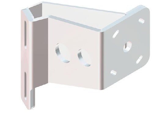 POWER-POLE Braced Kit S-5-4 Starboard, White | PKB-S-5-4-S-WT - Clinch River Fishing USA