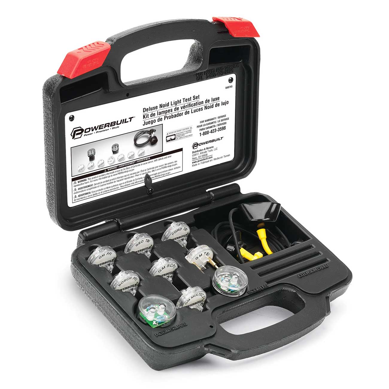 Powerbuilt Deluxe Fuel Injection Test Noid Light Kit - Clinch River Fishing USA