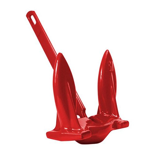 Greenfield Products 15# Navy Anchor Coated Red