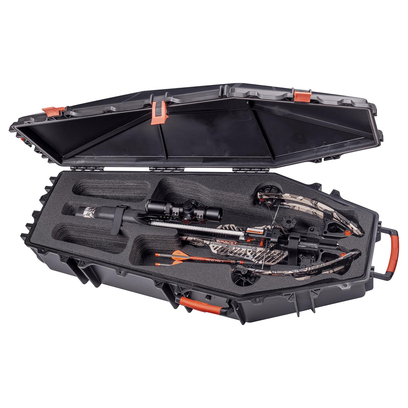 Ravin Crossbow Hard Case - R9 R15 R10 R10X R5X R20 LR R470 R500 Series (Black) - Clinch River Fishing USA