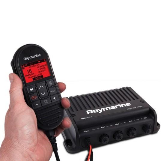 RAYMARINE Ray90 Modular Dual-Station VHF Black Box Radio System | E70492 - Clinch River Fishing USA