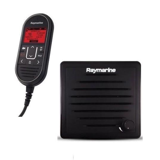 RAYMARINE Ray90 Wired Second Station Kit w/Passive Speaker, RayMic Wired Handset RayMic Extension Cable - 10M | T70432 - Clinch River Fishing USA