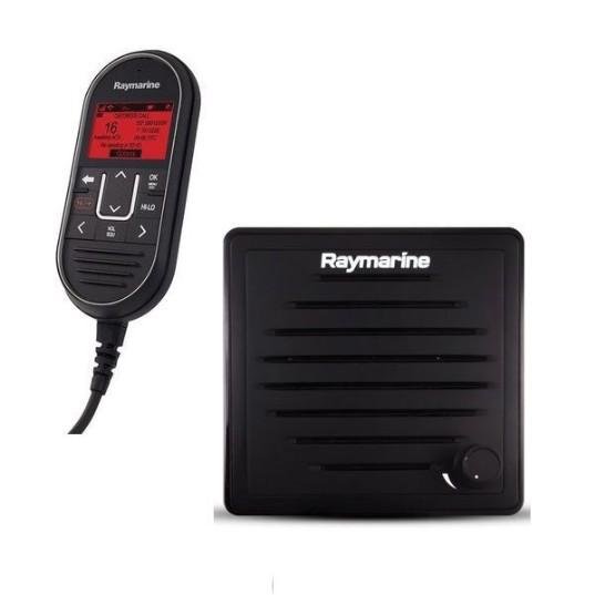 RAYMARINE Ray90 Wired Second Station Kit w/Passive Speaker, RayMic Wired Handset RayMic Extension Cable - 10M | T70432 - Clinch River Fishing USA