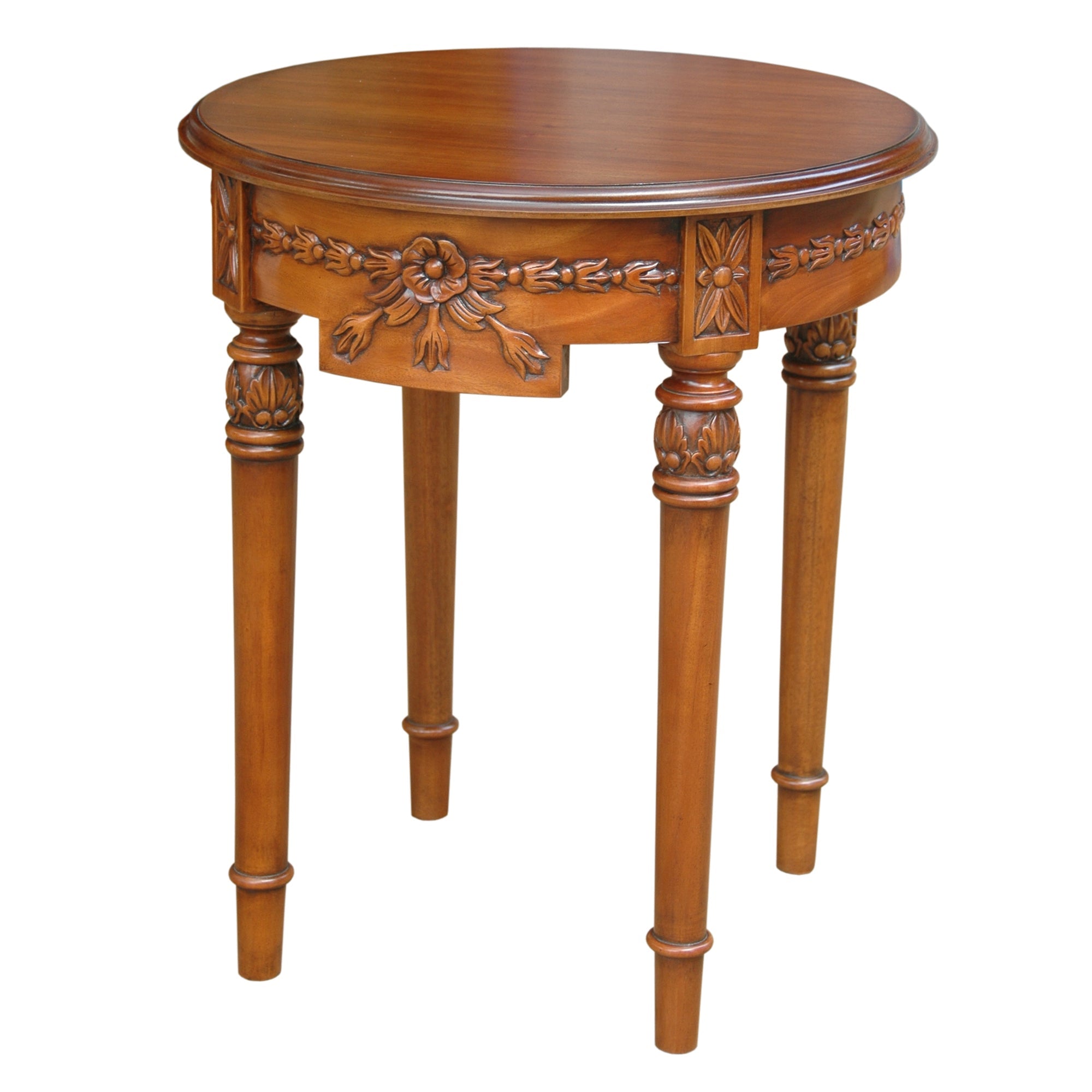 REGENCY FLOWER SIDE TABLE - Clinch River Fishing USA