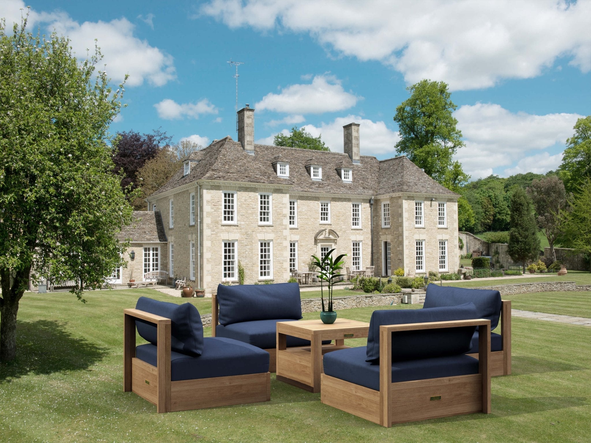 REPLACEMENT CUSHION SET-151 COPACABANA MODULAR DEEP SEATING SET - Clinch River Fishing USA