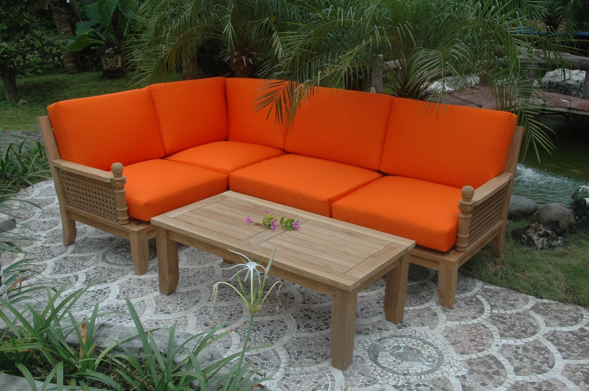REPLACEMENT CUSHION SET-71 LUXE MODULAR DEEP SEATING SET - Clinch River Fishing USA