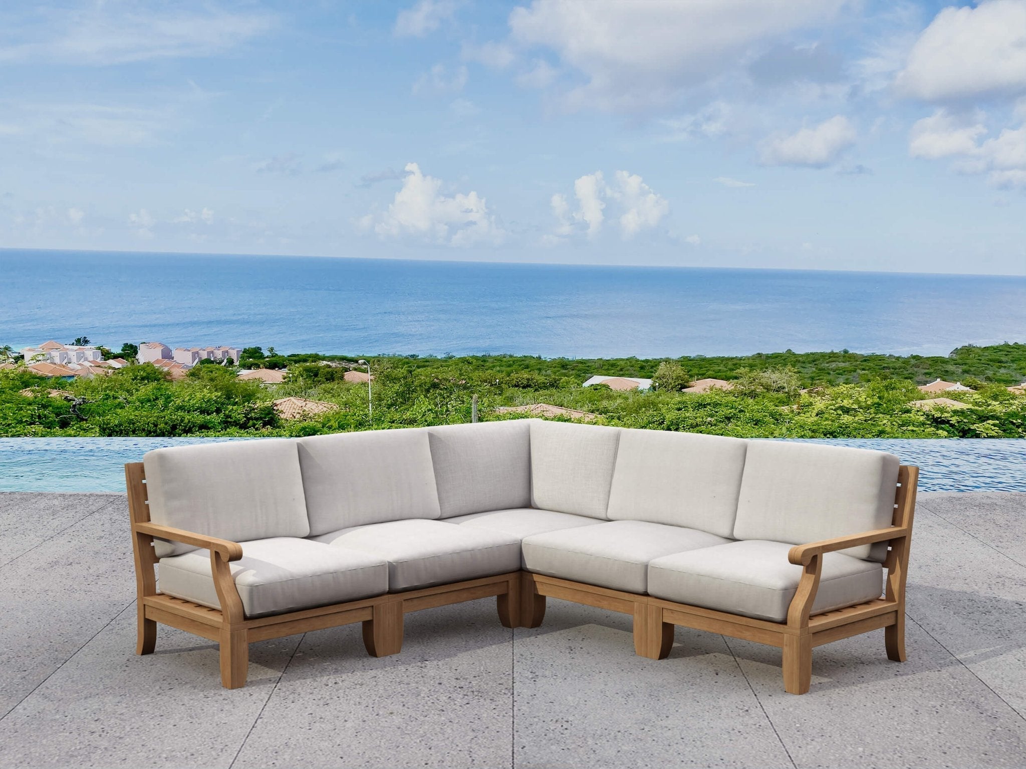 REPLACEMENT CUSHION SET-92 RIVIERA MODULAR DEEP SEATING SET - Clinch River Fishing USA