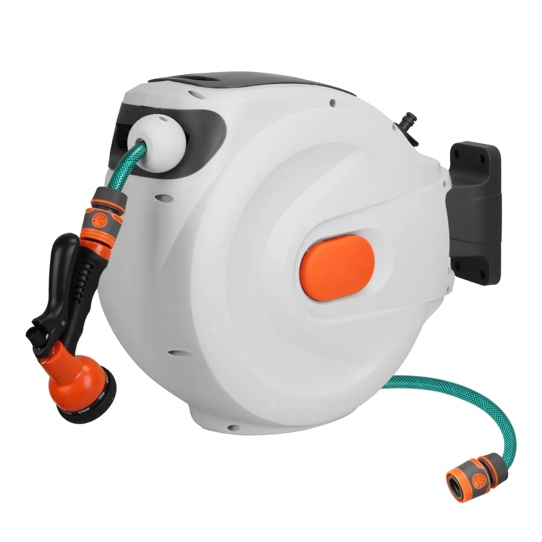 Retractable Garden Hose Reel Wall Mounted - Clinch River Fishing USA