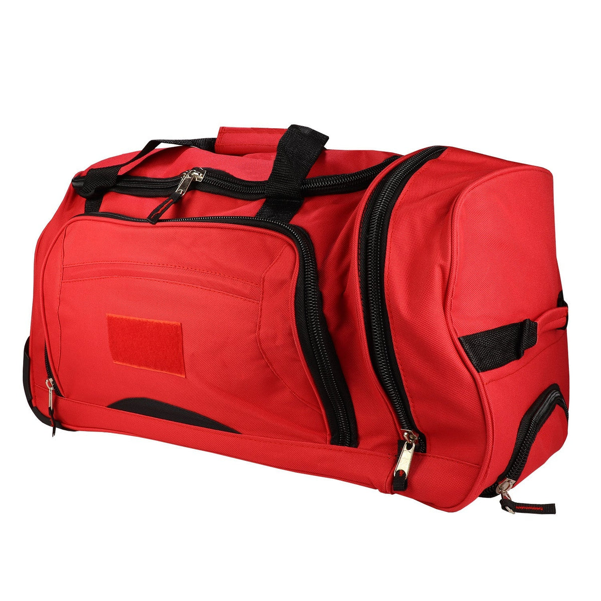 Rolling Red Wheel Bag + Telescoping Handle - Clinch River Fishing USA