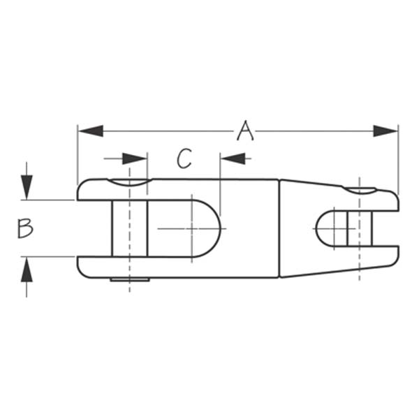 Sea Dog Marine S.S. Anchor Swivel-1/4 - 5/16 Chain
