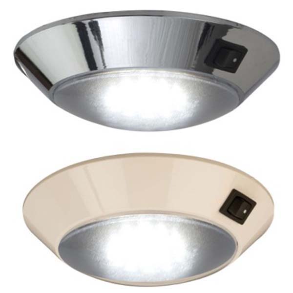 Sea Dog Marine Chrome Led Dome Light 6"