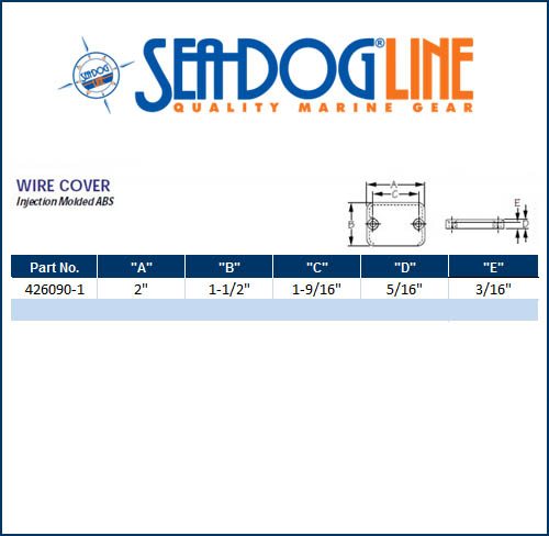 Sea Dog Marine Wire Cover Abs