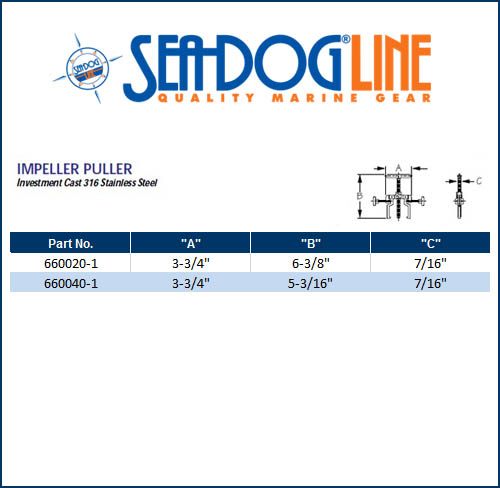 Sea Dog Marine Impeller Puller 2 1/4-2 9/16