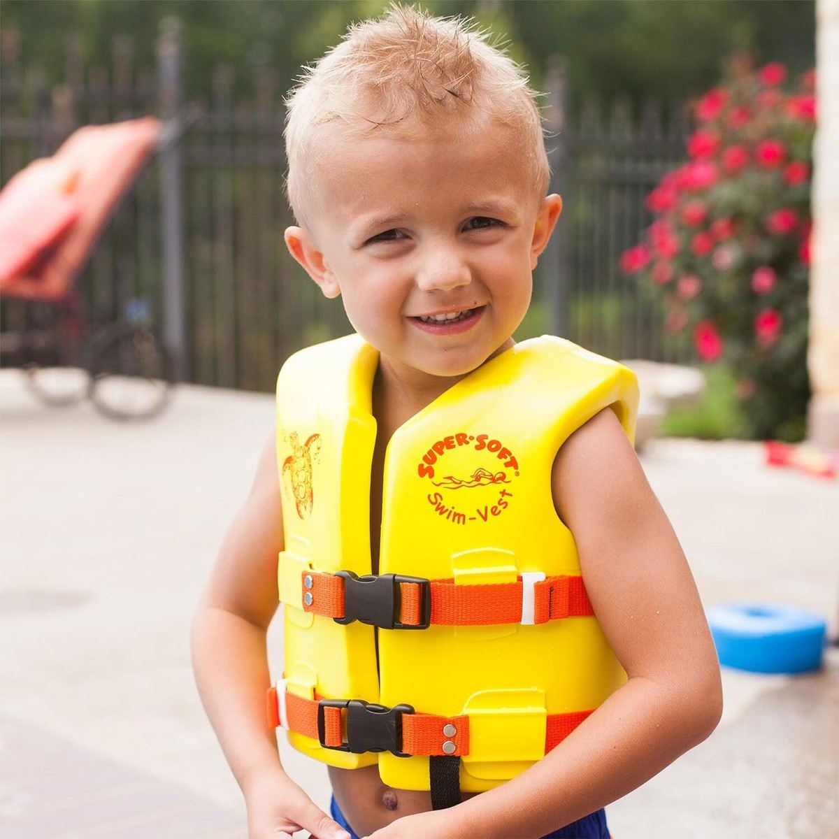 Texas Recreation Childs Vinyl Vest Sm - Yellow