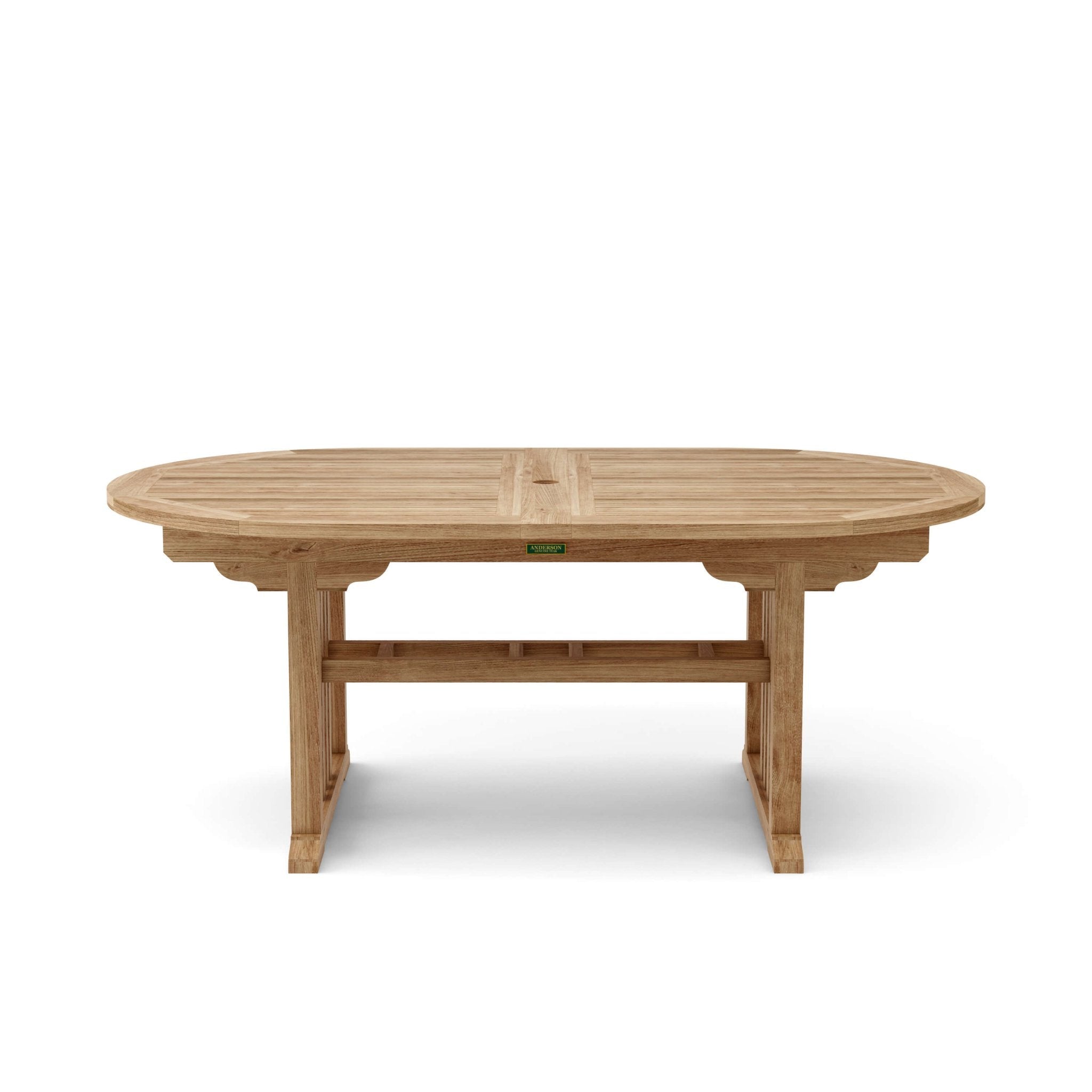 SAHARA 106″ OVAL DOUBLE EXTENSION TABLE - Clinch River Fishing USA
