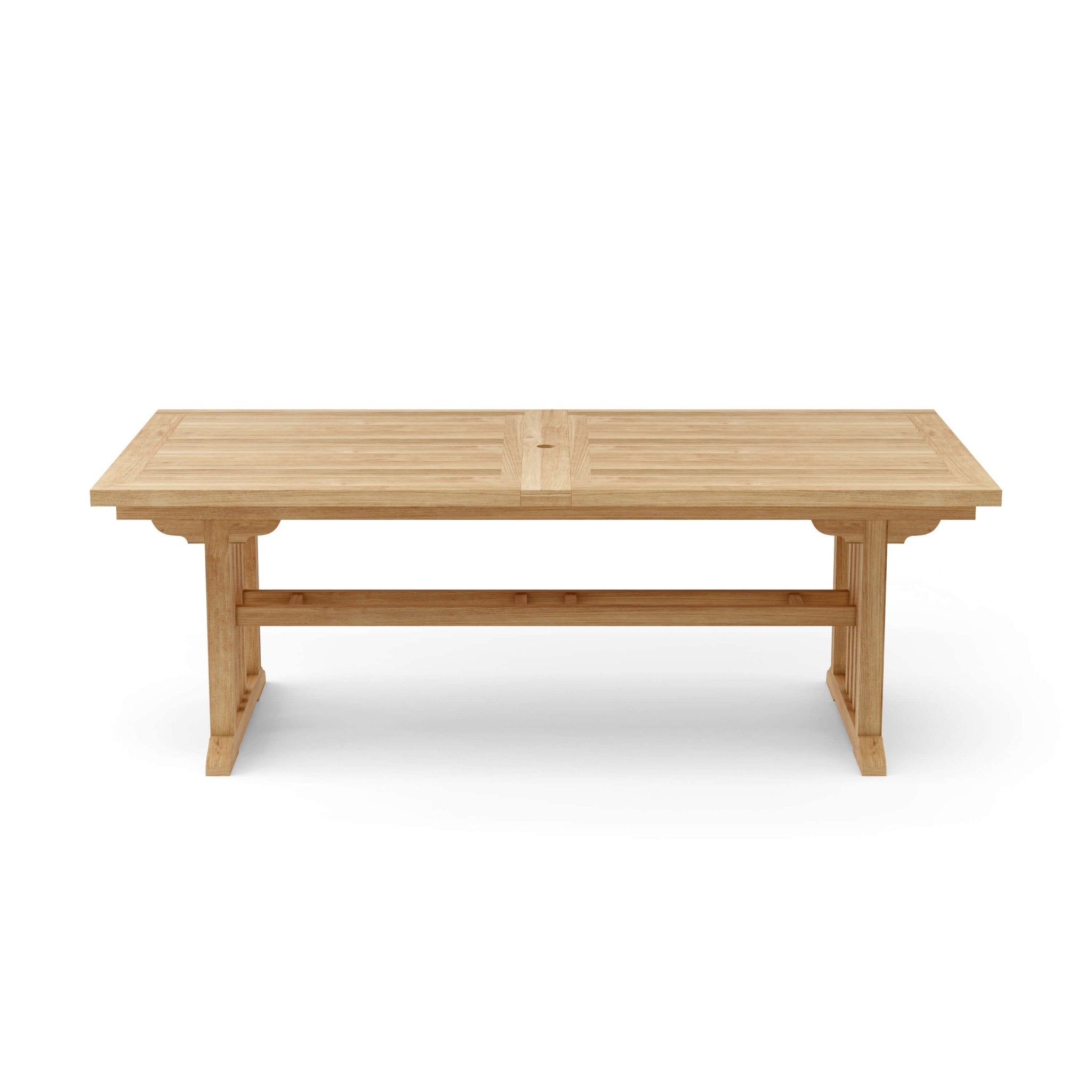 SAHARA 126″ RECTANGULAR DOUBLE EXTENSION TABLE - Clinch River Fishing USA