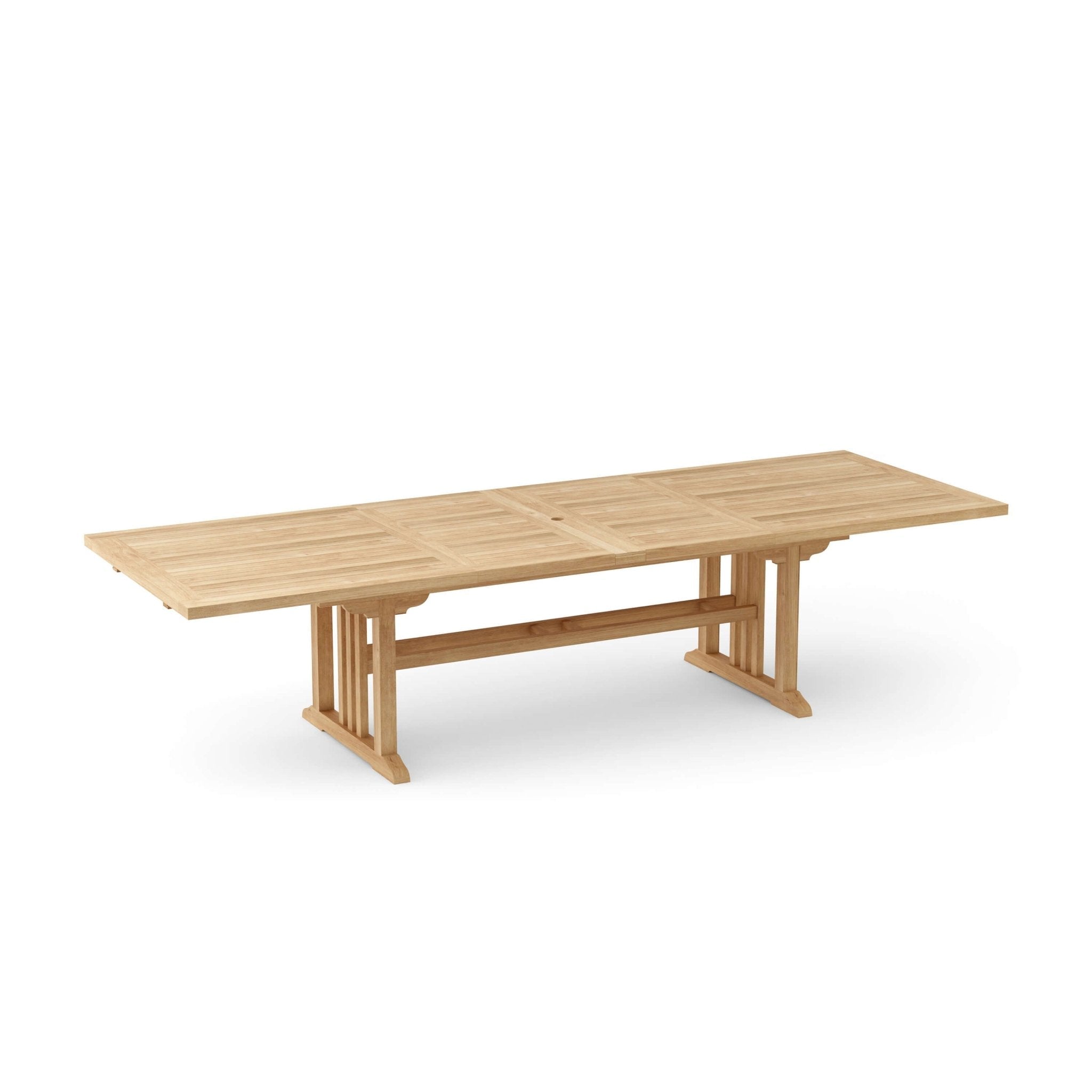 SAHARA 126″ RECTANGULAR DOUBLE EXTENSION TABLE - Clinch River Fishing USA
