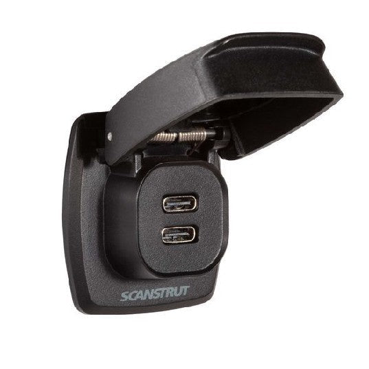 SCANSTRUT Flip Pro Max - Dual USB-C Charge Socket | SC-USB-F3 - Clinch River Fishing USA