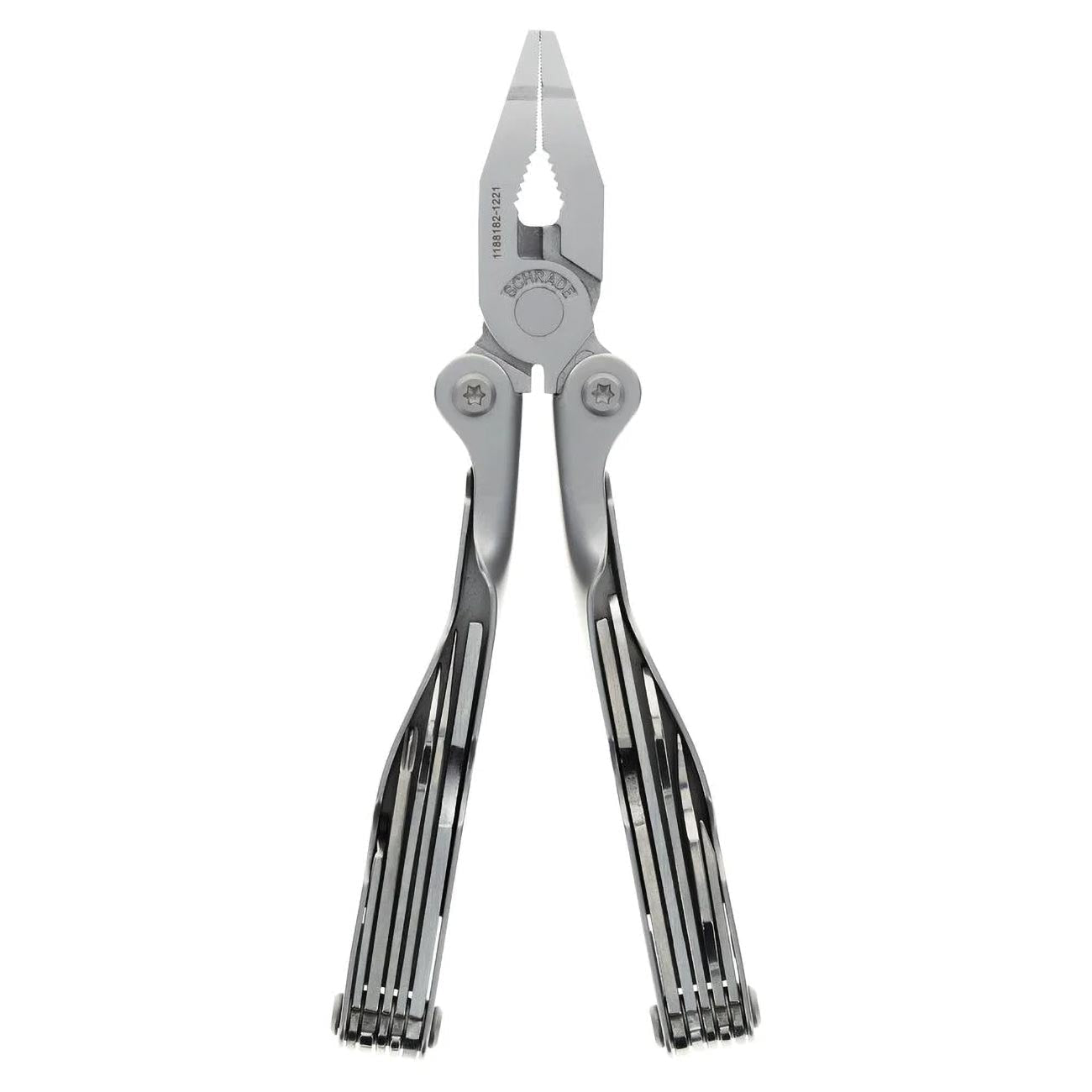 Schrade Delta Class Tough Tool (Multi-Tool) - Satin Stainless Steel Finish - Clinch River Fishing USA