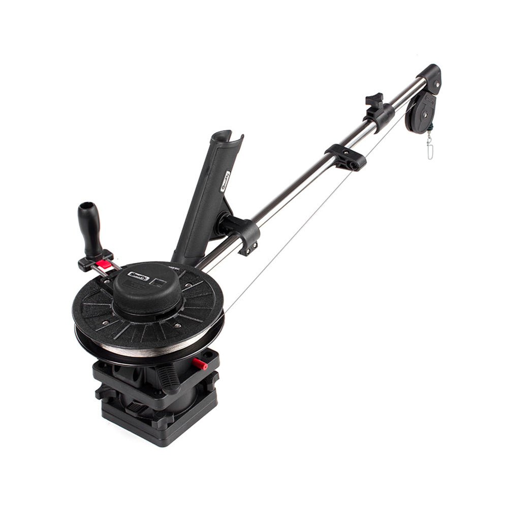 Scotty 1091 Telescoping 60" Longarm Combo Manual Downrigger w/ Swivel Base - Clinch River Fishing USA