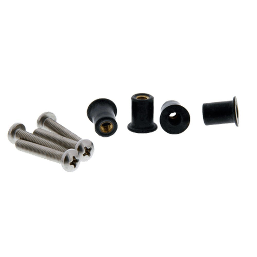 Scotty 133-16 Well Nut Mounting Kit - 16 Pack - Clinch River Fishing USA