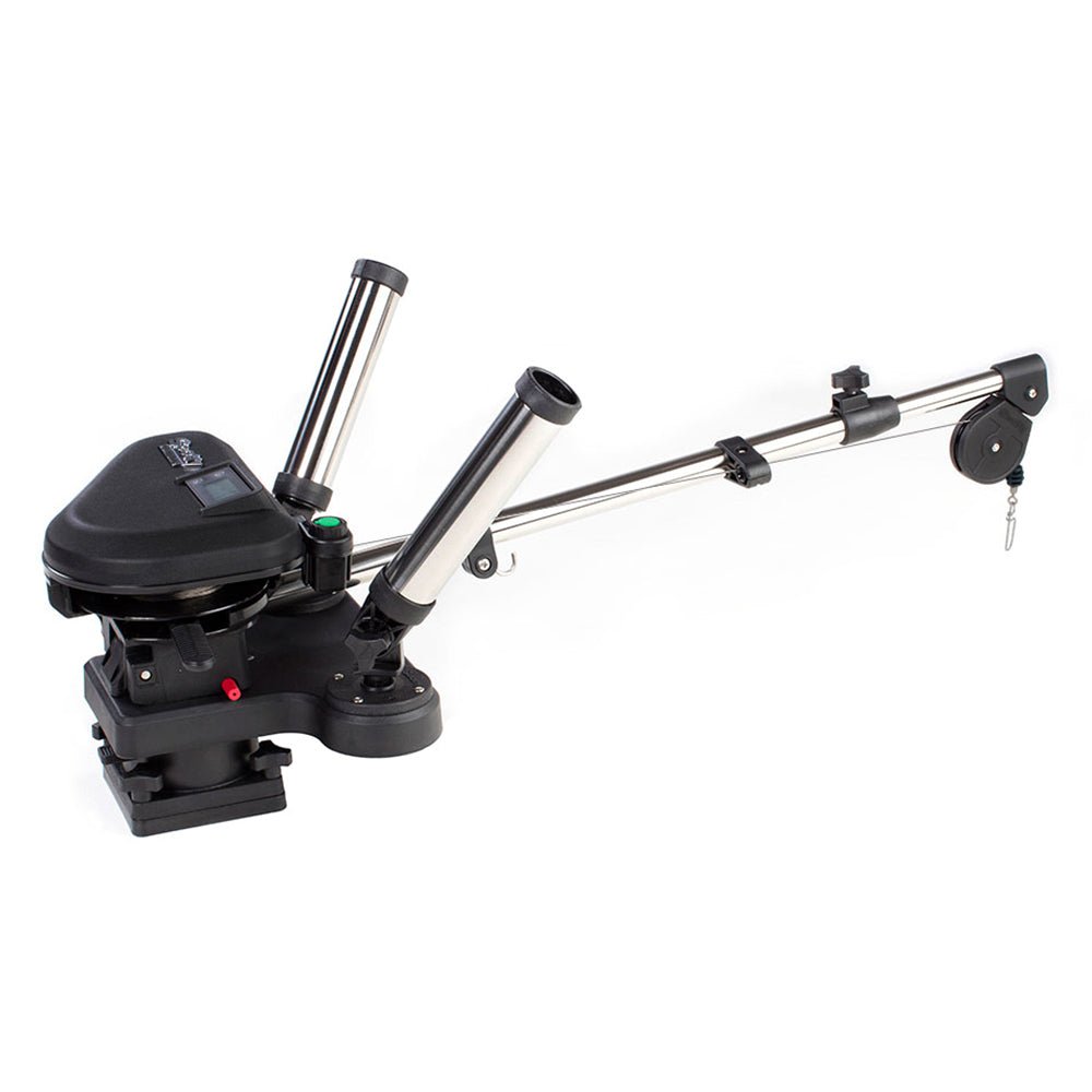 Scotty 2116 HP Depthpower Electric Downrigger 60" SS Telescoping Boom w/Swivel Base - Dual Rod Holder - Clinch River Fishing USA