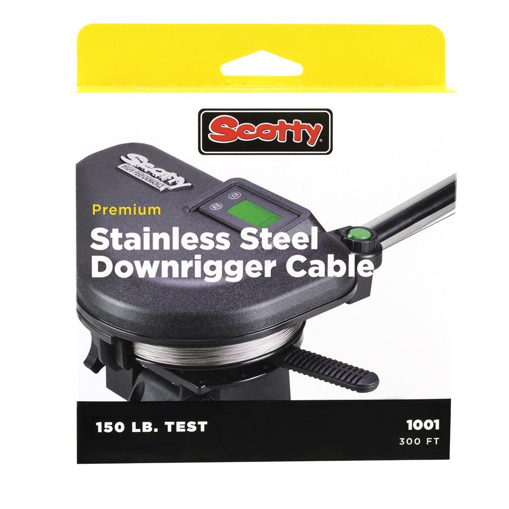 Scotty 400ft Premium Stainless Steel Replacement Cable - Clinch River Fishing USA