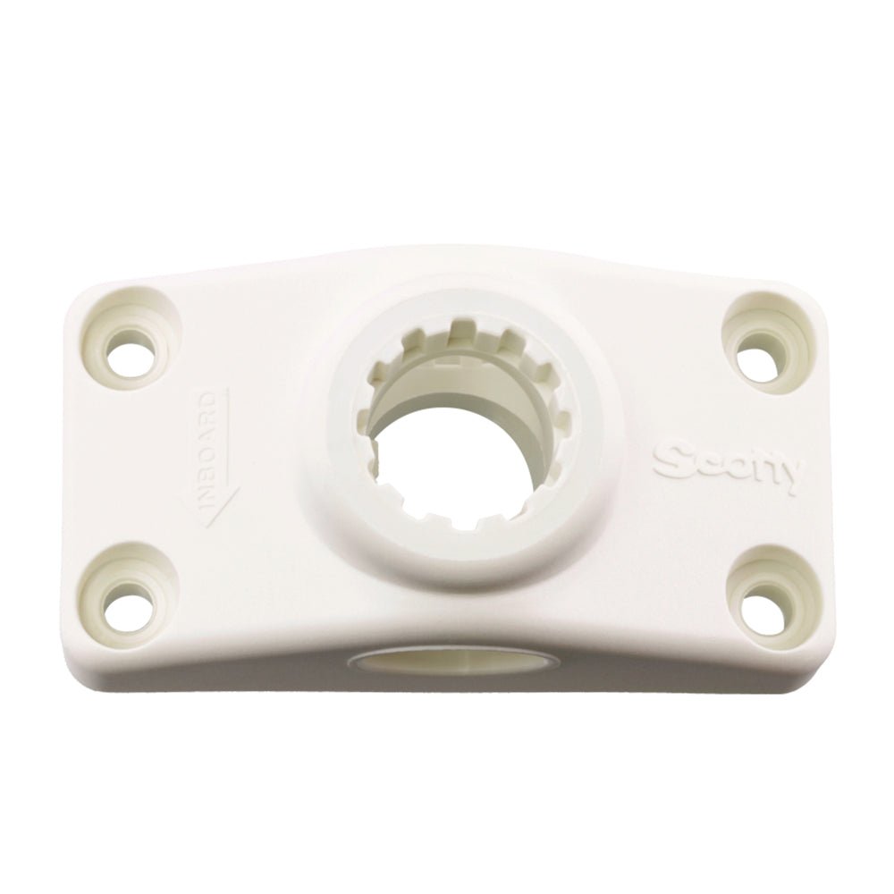Scotty Combination Side / Deck Mount - White - Clinch River Fishing USA