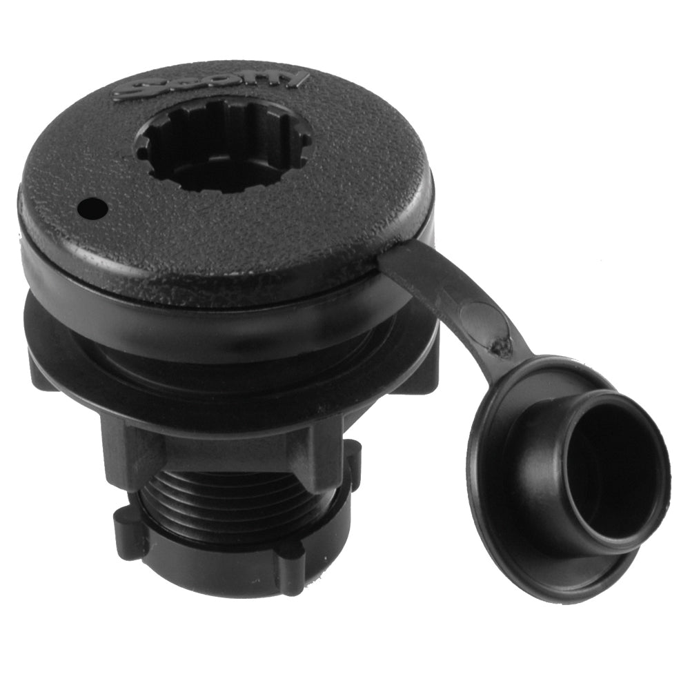 Scotty Compact Threaded Round Deck Mount - Clinch River Fishing USA