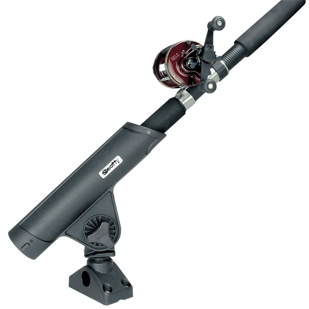 Scotty Rodmaster II Rod Holder w/241 Deck/Side Mount - Black - Clinch River Fishing USA