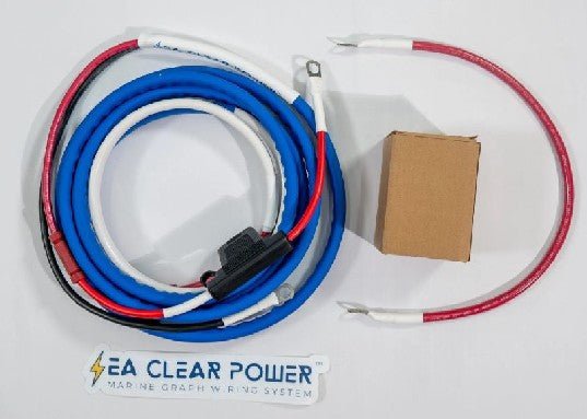 SEA CLEAR POWER 13ft Single Run Harness With Switch and Jumper | SCPSR13 *ON SALE* - Clinch River Fishing USA