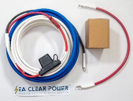 SEA CLEAR POWER 26ft Single Run Harness With Switch and Jumper | SCPSR26 - Clinch River Fishing USA