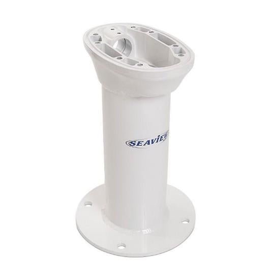 SEAVIEW 12" Modular Mount for 18-24" Dome Radars, Vertical, 8" Round Base Plate, Light Bar Compatible, Top Plate Req. | AM12M1 - Clinch River Fishing USA