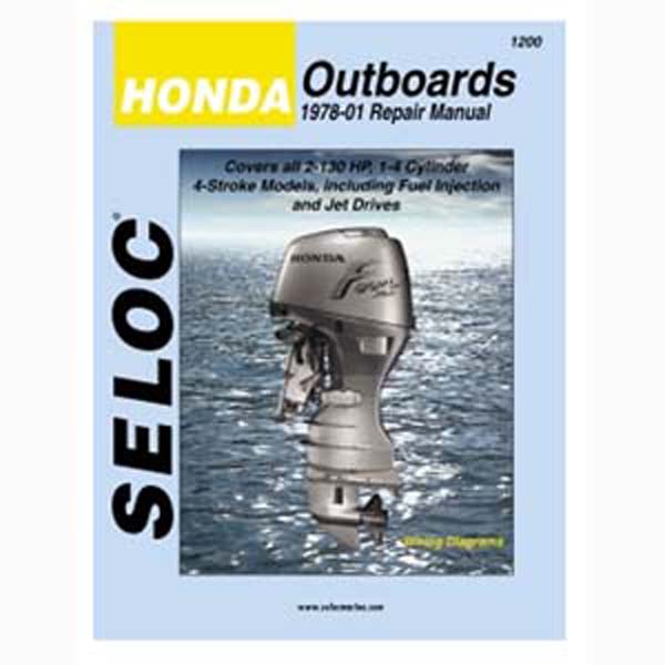 Seloc Service Manuals Honda Outboard-All '78-'01